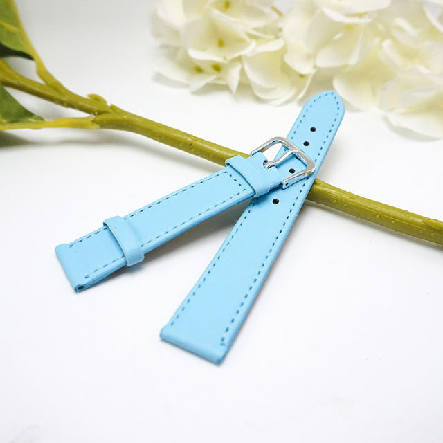 Leather watchbands 12mm 14mm 16mm 18mm 20mm straps watches for women