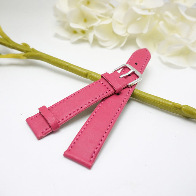 Leather watchbands 12mm 14mm 16mm 18mm 20mm straps watches for women