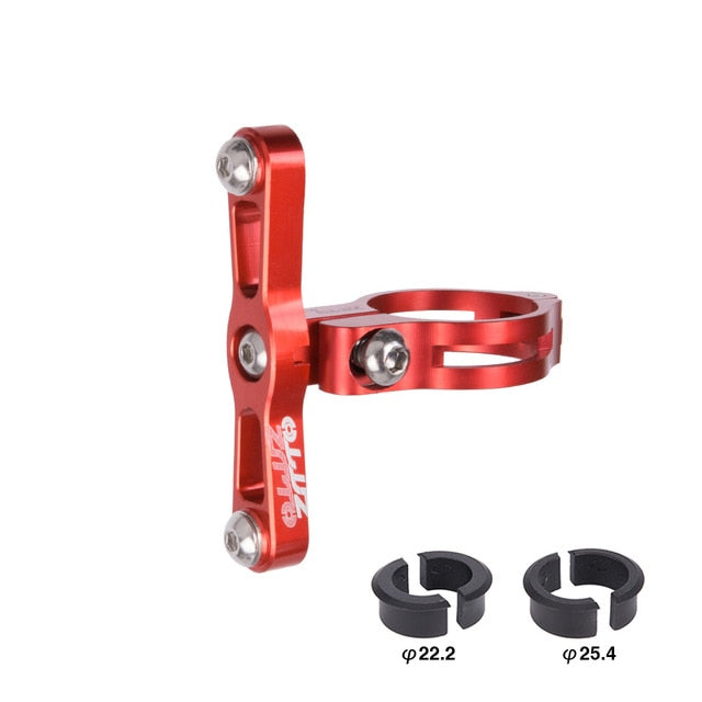 Bike socket handlebar mount water bottle clamp cage holder