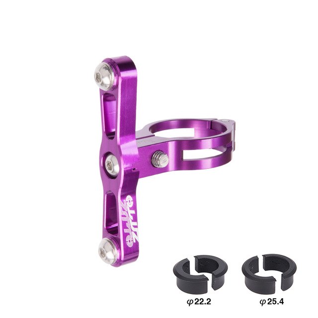 Bike socket handlebar mount water bottle clamp cage holder
