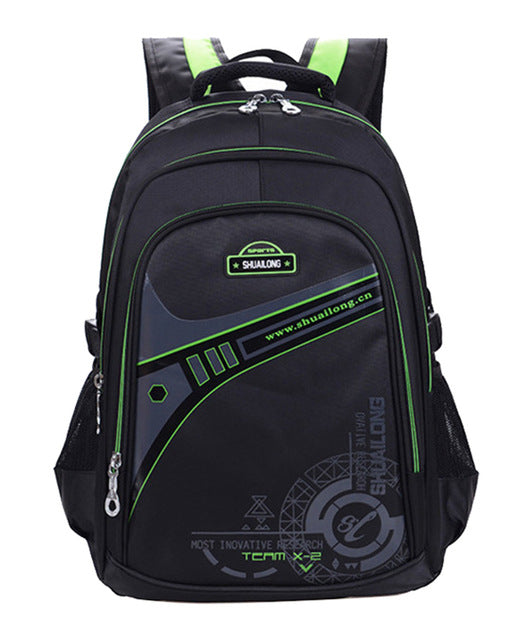 Kids school backpack protect the spine large capacity orthopedic backpack for boy