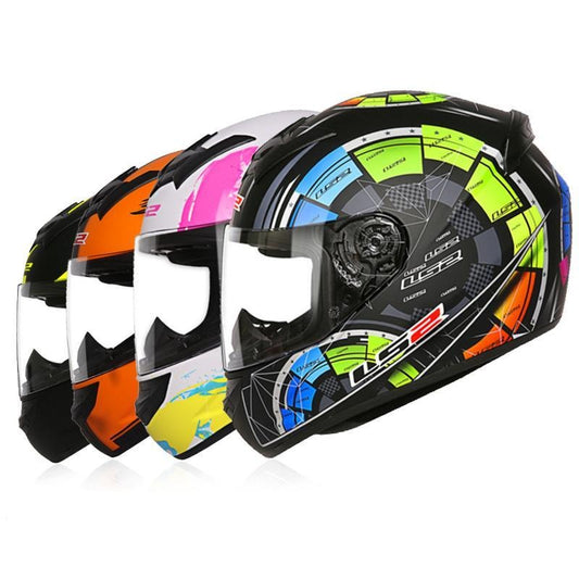 Full face motorcycle helmets visor lens anti fog casque racing biker chopper