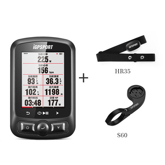 Speedometer bike stopwatch ANT+GPS waterproof IPX7 bicycle accessories