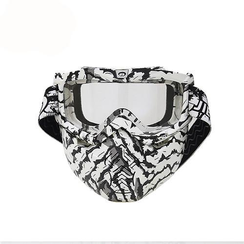 Vintage Motorcycle Helmets Goggles Half Face Helmets Motorbike Motocross Sunglasses