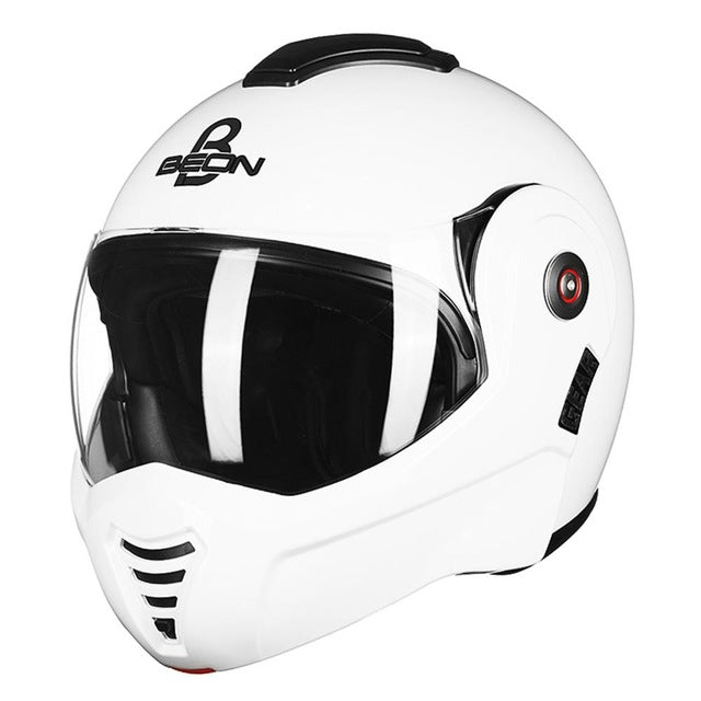Modular open full face motorcycle helmets vintage vespa scooter helmet chopper moon style