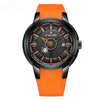 Sport men wristwatch army military watches rubber strap auto date reloj hombre saat