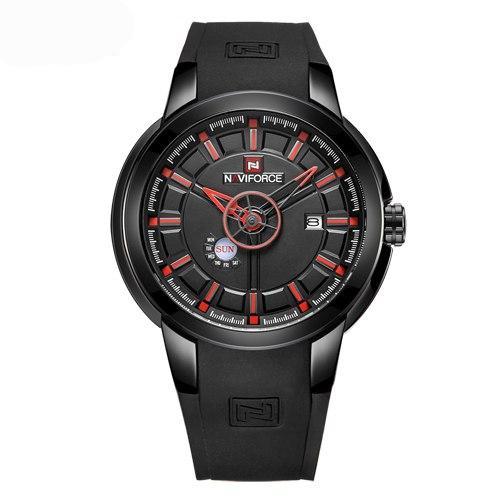 Sport men wristwatch army military watches rubber strap auto date reloj hombre saat