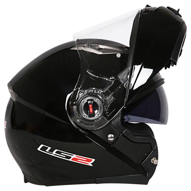 Flip up helmet motorcycle helmets dual lens visor casco racing sport cycling