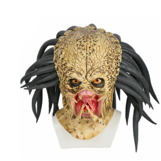 Predator helmet mask halloween cosplay costume full head for party holiday