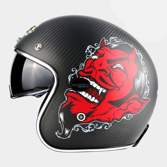 Vespa helmet motorcycle vintage scooter helmets open face visor jet style