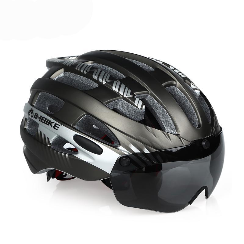 Glasses Bicycle Helmets Cycling Helmet Mountain Road MTB Sports Casco Ciclismo