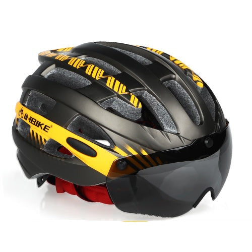 Glasses Bicycle Helmets Cycling Helmet Mountain Road MTB Sports Casco Ciclismo