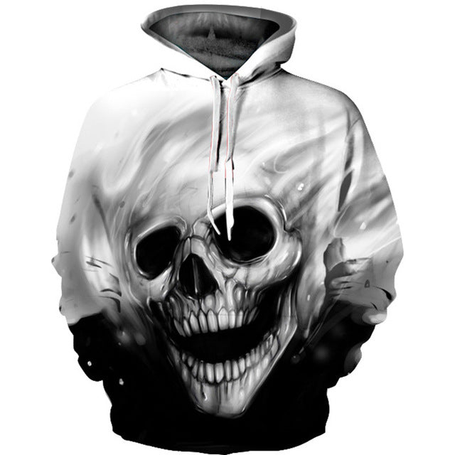 3D sweatshirt hoody rock men harajuku