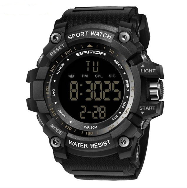 Men Sports Watches Military Digital Watch Alarm Stopwatch Clock Relogio Masculino