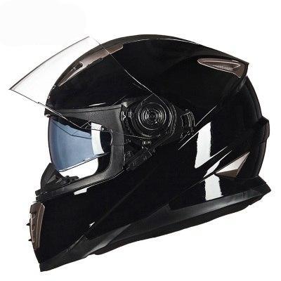 Full open face motorcycle helmet skull flip up dual visor dot vespa helmets for men