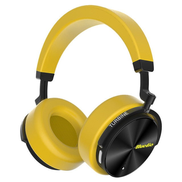 Portable wireless headphones noise cancelling bluetooth headset with microphone