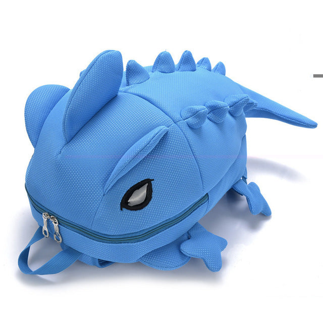 boys backpacks creative kid 3D monster dinosaur shape school bag children rucksacks