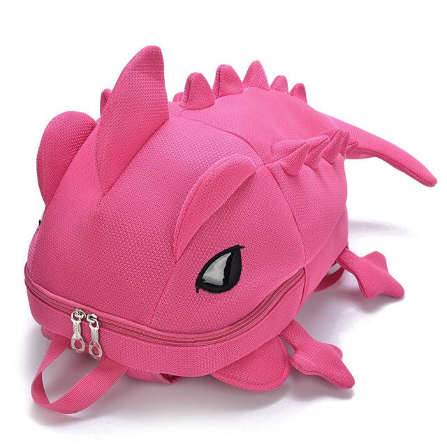 boys backpacks creative kid 3D monster dinosaur shape school bag children rucksacks