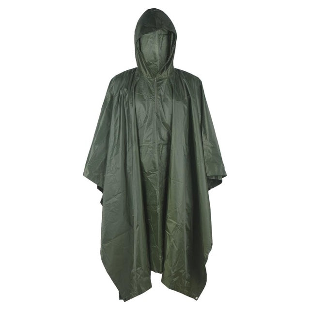 Military Raincoat Camping Hiking Hunting Travel Kits