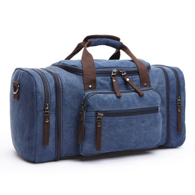 Luggage bag men large capacity multifunctional canvas travel bags