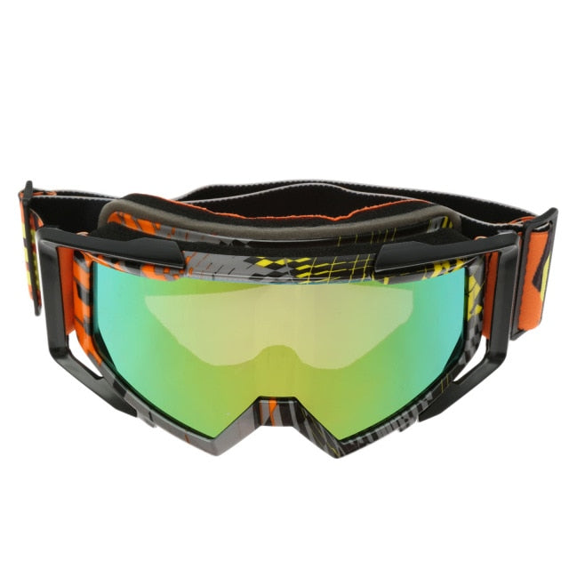 Goggles bike motorcycle ski snowboard ATV motor gafas helmet