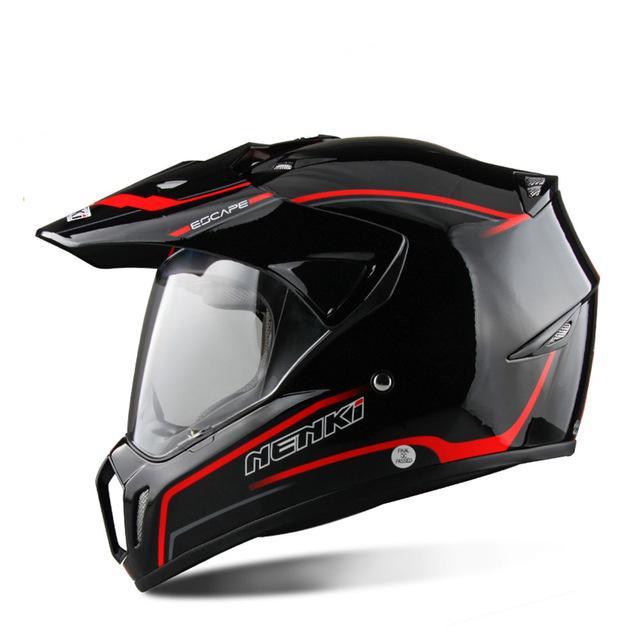 Black Full Face Motorcycle Helmet Off Road Downhill Riding Racing Motocross Helmets