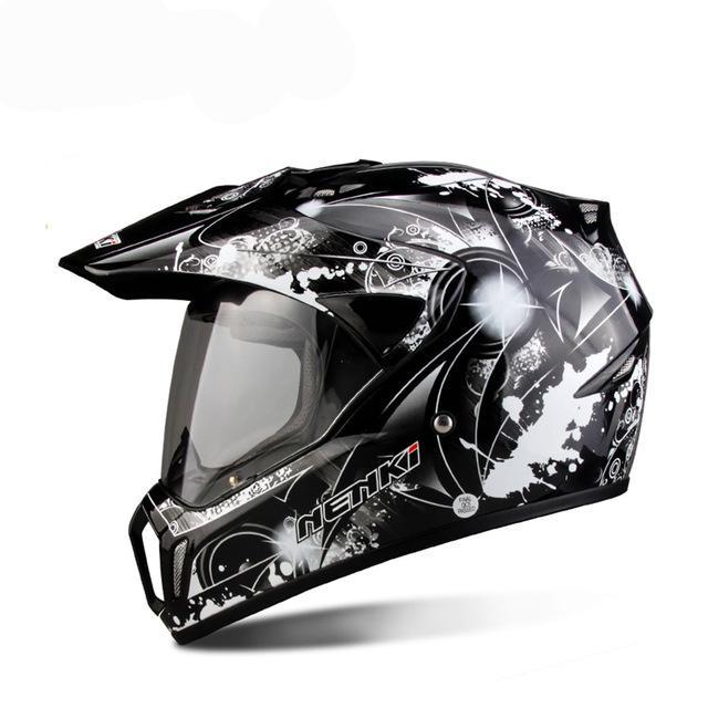 Black Full Face Motorcycle Helmet Off Road Downhill Riding Racing Motocross Helmets