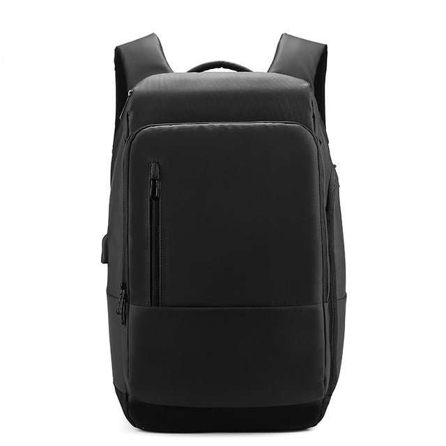 17 inch Laptop Backpack for Men USB Charging Port Water Repellent Functional Rucksack Bag