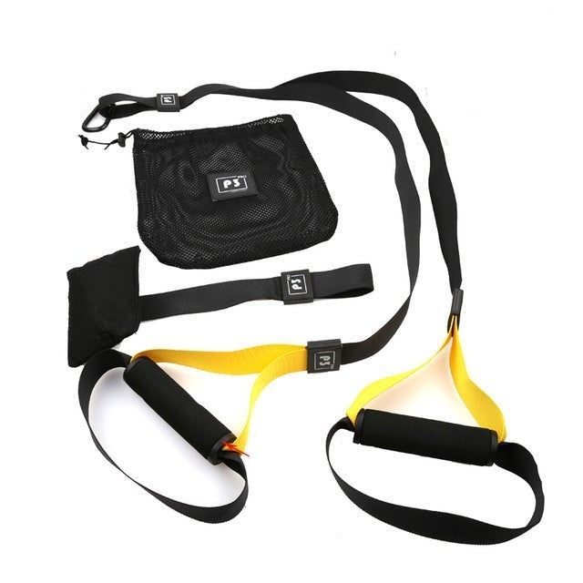 Gym fitness resistance bands hanging belt sport exercise pull rope straps trx training