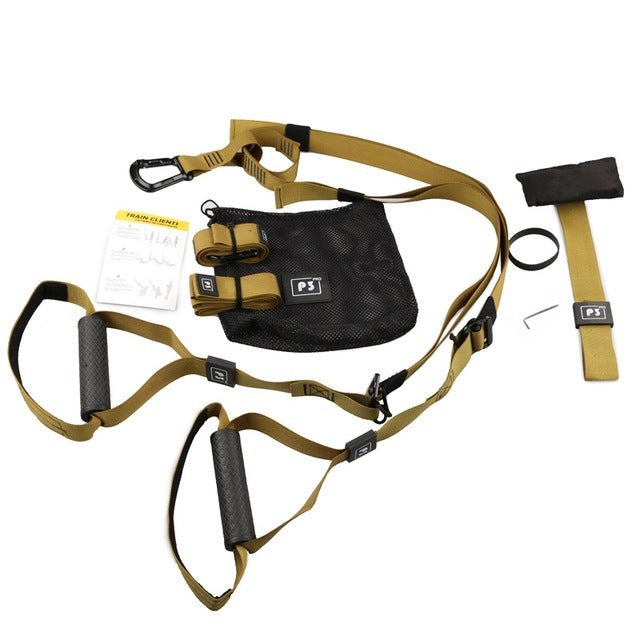 Gym fitness resistance bands hanging belt sport exercise pull rope straps trx training