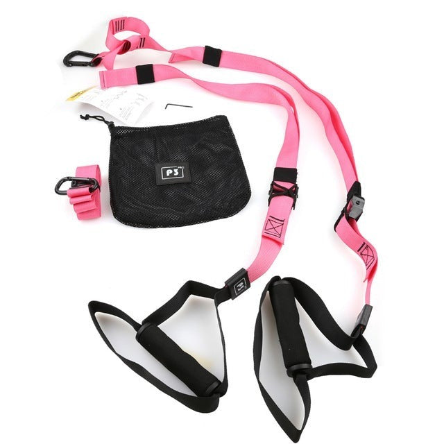 Gym fitness resistance bands hanging belt sport exercise pull rope straps trx training