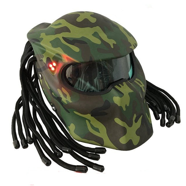 Predators motorcycle helmet full face skull eagle fiberglass fancy vintage gifts