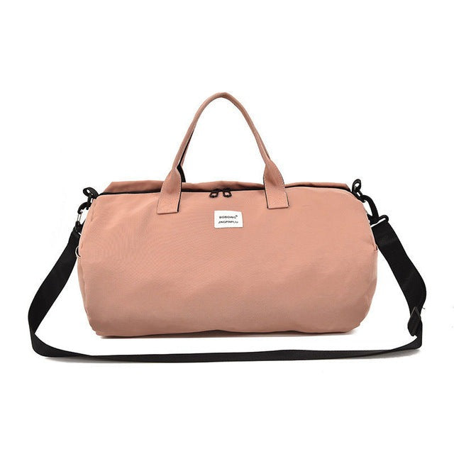 Fitness bag Gym Yoga training sports bags canvas shoulder travel handbags women