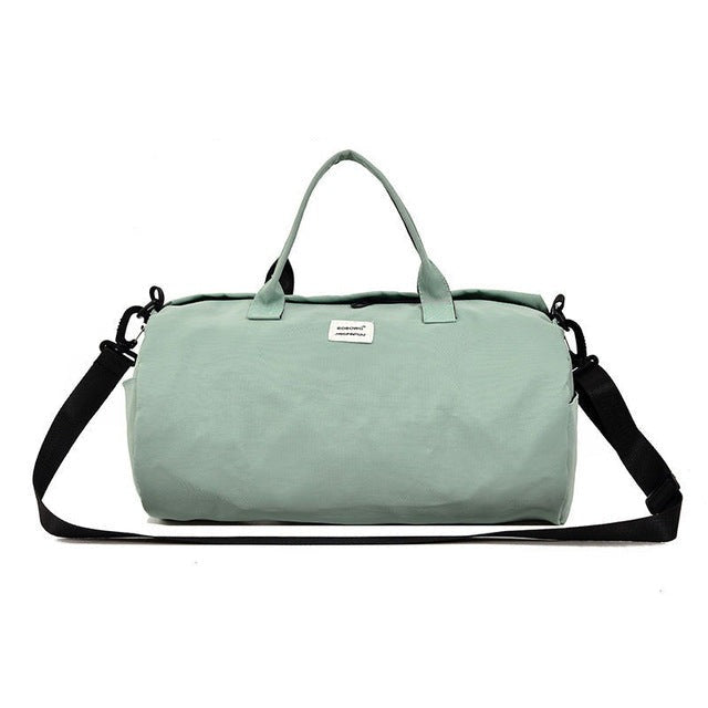 Fitness bag Gym Yoga training sports bags canvas shoulder travel handbags women