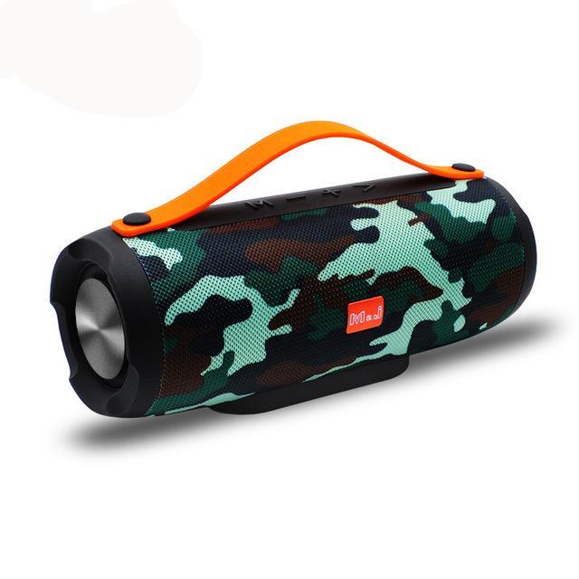 Portable wireless bluetooth speaker for computer stereo music radio