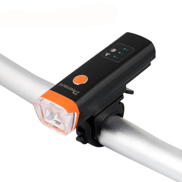 Bicycle light front light headlight LED Lantern Torch Cycling Light USB Charge Sensing Visible
