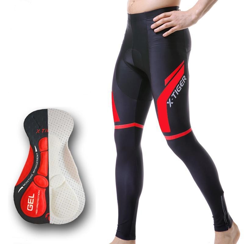 Bicycle pants biker outfit with 5D gel pad tights bicycle clothing trousers