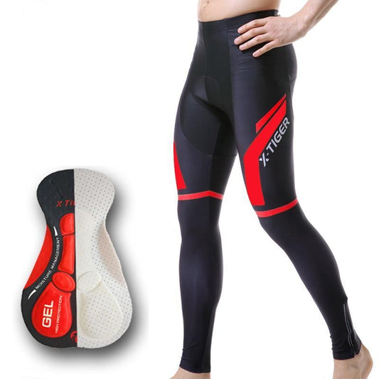 Bicycle pants biker outfit with 5D gel pad tights bicycle clothing trousers