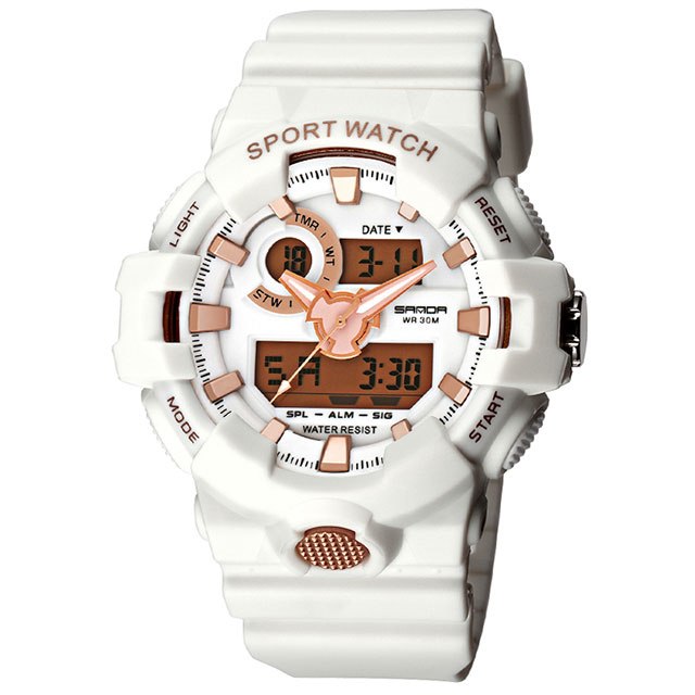 Women sports wristwatch digital watch LED waterproof girl gift watches relojes mujer