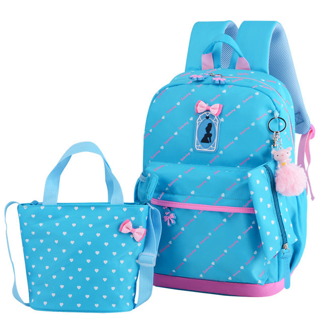 Backpack kid children rucksacks for girls star printing design
