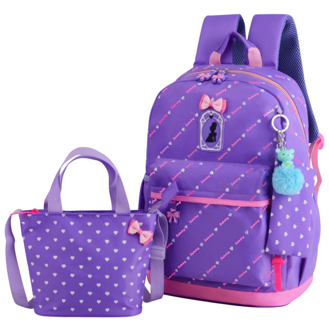 Backpack kid children rucksacks for girls star printing design