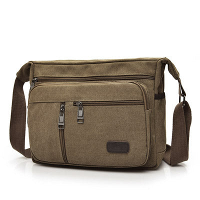 Canvas Bags for men shoulder bag two size casual travel