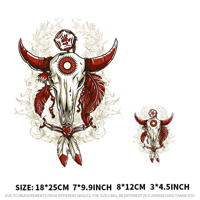DIY decoration clothes stickers t-shirts sport animal patches