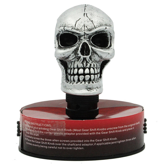 Custom shift knobs Skull Head Gear Universal Shift Knob Car Interior Accessories