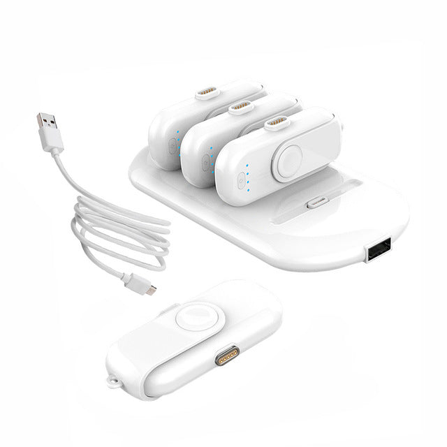 Fingerpow portable bank charger 4charging pack easy for iPhone Android