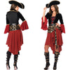 Sexy halloween pirate cosplay costume women captain cruel seas fancy dress