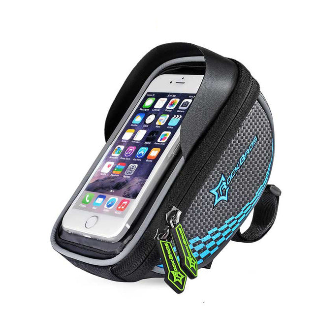 Cycling front bag smartphone GPS touch screen case bike bicycle accessories