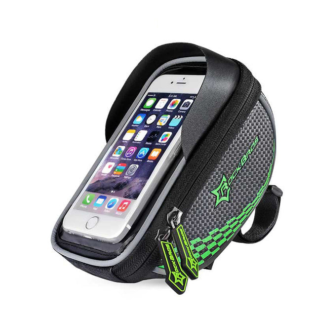 Cycling front bag smartphone GPS touch screen case bike bicycle accessories