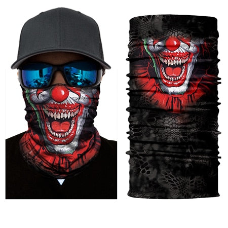 Men bike mask scarf face balaclava seamless outdoor ride sport motorcycle