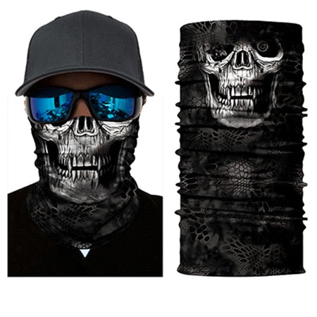 Men bike mask scarf face balaclava seamless outdoor ride sport motorcycle